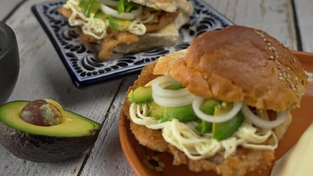 Mexican food, Cemitas poblanas