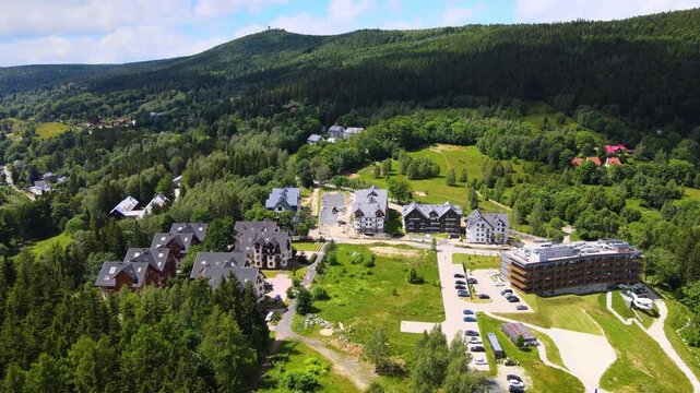 Mountains forest vacation spot hotel tourism Germany