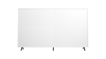 Pasteboard featuring a modern website design isolated on transparent background