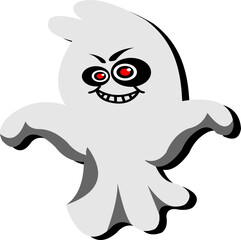 Halloween Ghost Cartoon Emoji