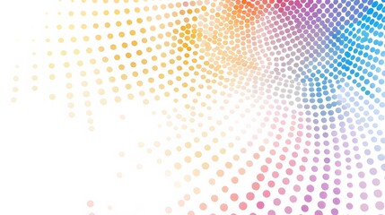 Obraz premium colorful halftone background