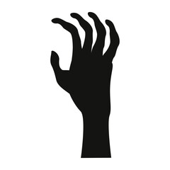 Halloween theme icon Flat graphic design Symbol on white background