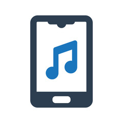 Mobile music icon