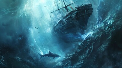 In the depths of the sea, ancient mysteries lie waiting to be unraveled, from lost civilizations to legendary sea monsters of lore.