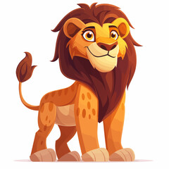Hand drawn Lion vector illustration