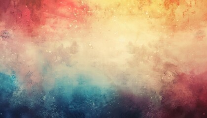 Fototapeta premium Abstract Grunge Background with Watercolor Texture