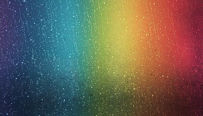 Rainbow Gradient with a Speckled Texture