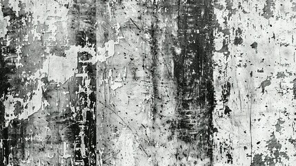Black and White Abstract Grunge Texture
