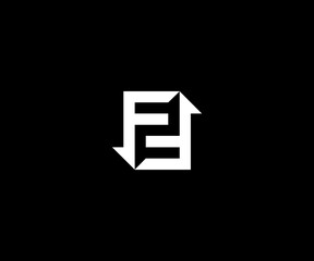 ff letter logo design