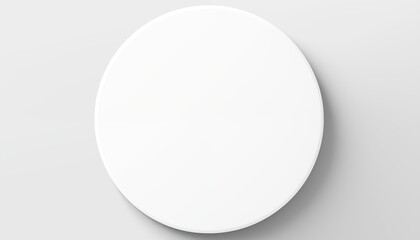 white circle round