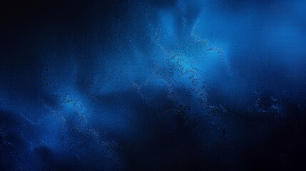 Obraz premium Abstract Blue Gradient Background Grainy Texture Dark Glowing Light Wallpaper Minimal Navy Ombre Wave Line Neon Electric Shimmer Design