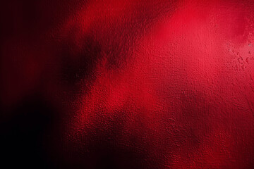 Deep Red Gradient Black Background with Dark Wavy Abstract Rough Grainy Texture Ombré Glitter Glow Shine