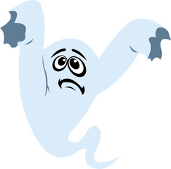 Halloween Ghost Expression Cute