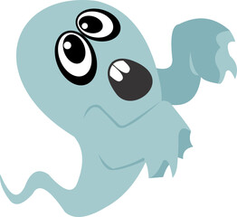 Halloween Ghost Expression Cute