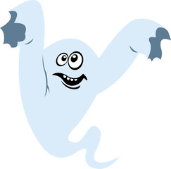 Halloween Ghost Expression Cute