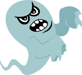 Halloween Ghost Expression Cute