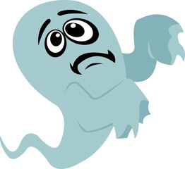 Halloween Ghost Expression Cute