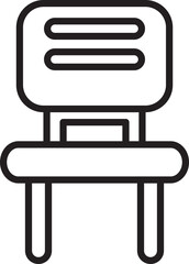 Chair Line Icon