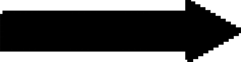 Obraz premium Arrow collection pixels