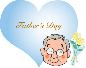ハートの父の日
