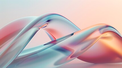 Captivating Swirls of Vibrant Digital Art in Fluid Motion and Organic Shapes