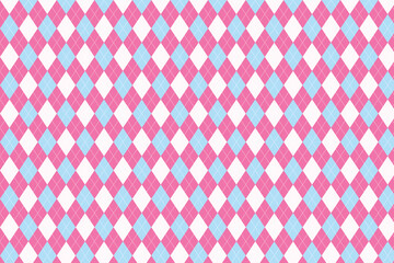 seamless diamond argyle striking pattern with 
sweet love background