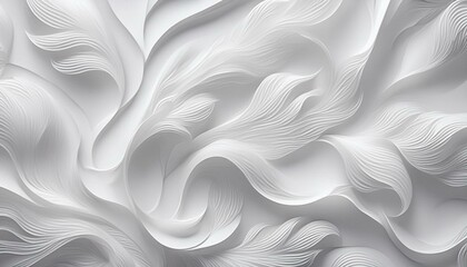 Obraz premium white silk fabric