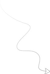 Arrow directions with dashed lines