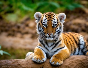 tiger in the wild