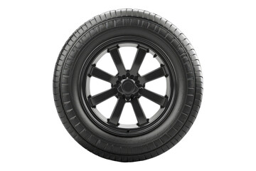 Obraz premium Car tire isolated on transparent background