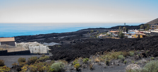 La Palma nach dem Ausbruch des neuen Vulkans Tajogaite