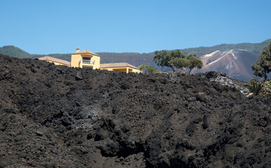 La Palma nach dem Ausbruch des neuen Vulkans Tajogaite