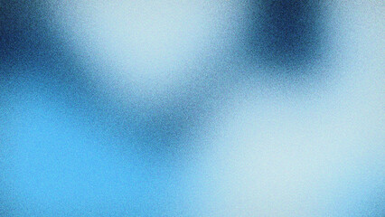 Dark blue, turquoise, light blue abstract grainy gradient background wallpaper