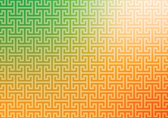 Geometric yellow gradient line pattern wallpaper background