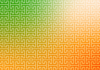 Geometric yellow gradient line pattern wallpaper background