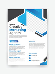 corporate business flyer template design vector, multipurpose business template, print flyer template design, corporate business presentation flyer template 