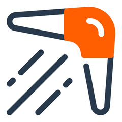 Traditional Boomerang of Aboriginal Australian Culture