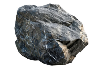 Obraz premium Heavy rocks isolated on transparent background