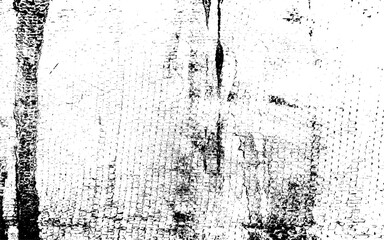 Distressed overlay texture. Grunge background. Abstract textured effect. Rough black and white texture vector.