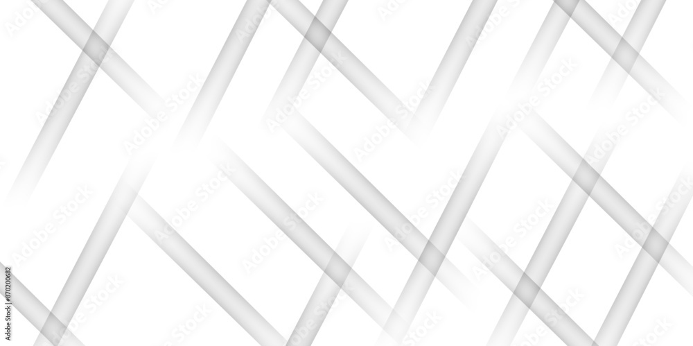 Poster white abstract geometric background with white paper sheets soars as abstract spaces with rectangles