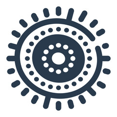Aboriginal Dot Painting from Indigenous Australian Culture