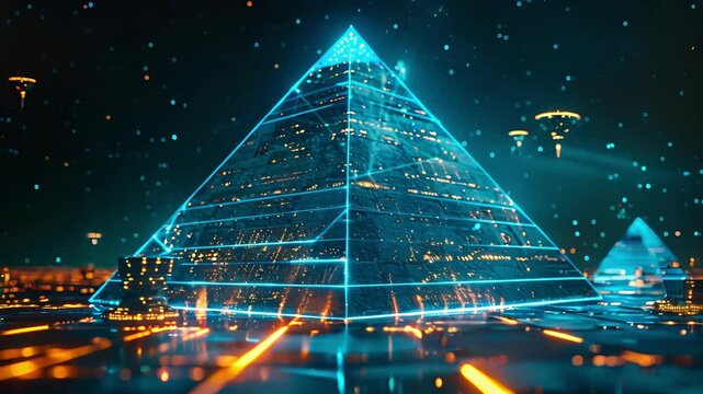 A history teacher uses holographic technology powered by 5G to bring ancient civilizations to life in their classroom giving students a more immersive and interactive learning experience.