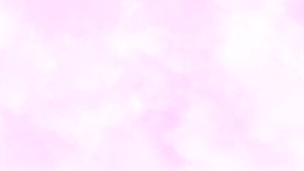 Background with clouds on pink sky. pink Sky with Transparent clouds Vector. Reddish  pink sky with clouds.