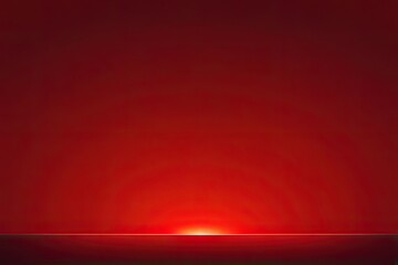 Naklejka premium Red Wave Abstract Background
