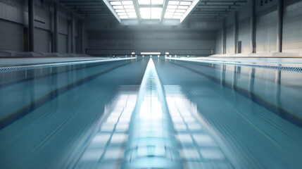 A rectangular oasis of gray, an sport swimming pool is a place where dreams are made and records are broken