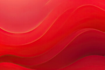 Red Wave Abstract Background