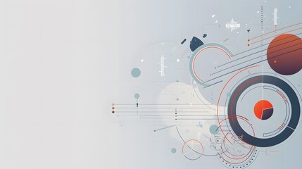 A white background with a red circle in the middle