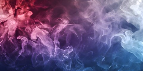 Obraz premium Abstract Smoke Background with Pink and Blue Hues.