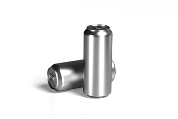 3D rendering Cans Mockup for the best presentation of your product