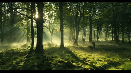 Fototapeta premium landscape, nature, background, beautiful, sky, summer, travel, cloud, countryside, green, country, outdoor, sunny, spring, view, field, grass, sunset, hill, rural, environment, blue, agriculture, pano